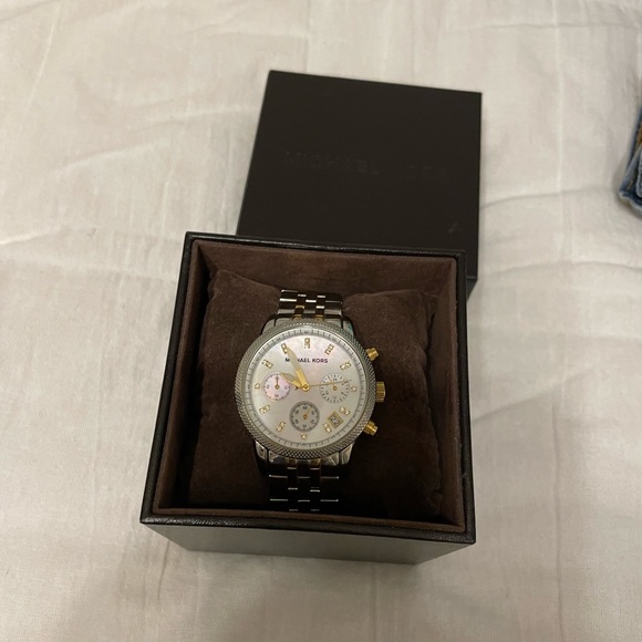 MICHAEL Michael Kors Jewelry - Michael Kors Watch with original box and instructions and extra links